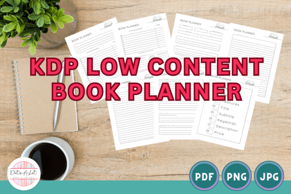 Download KDP Low Content Book Planner - Kdp low content book Collection