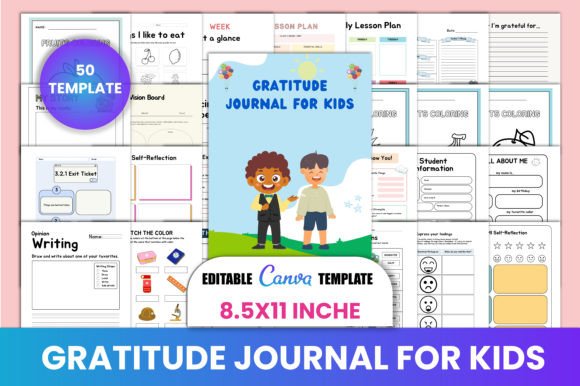 Download GRATITUDE JOURNAL for KIDS Interior - Premium Resources